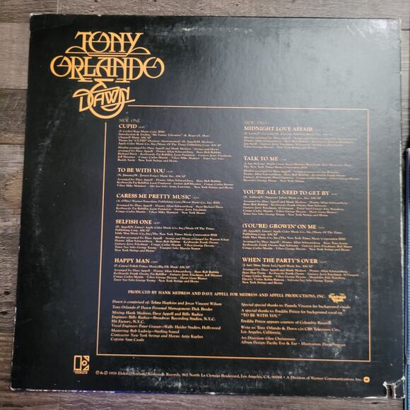 Tony Orlando & Dawn Vinyl Lot (2 LPs) – To Be With You & Tuneweaving – VG+ - Picture 8 of 10